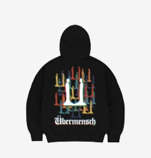 Übermensch G-DRAGON フーディージップアップ 新品 G-DRAGON 2025 WORLD TOUR ÜBERMENSCH OFFICIAL MD [ZIP-UP HOODIE