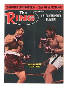 February 1970 The Ring Boxing Magazine – Marciano & Ali Cover A2693 - Picture 1 of 1
