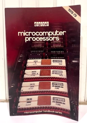 DEC DIGITAL MICROCOMPUTER PROCESSORS HANDBOOK, 1978-79 - VINTAGE COMPUTING - Image 1 of 3