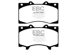 Pastiglie freno anteriori EBC Ultimax per Nissan Patrol 5.6 (Y62) (2010 in poi) - Foto 1 di 1