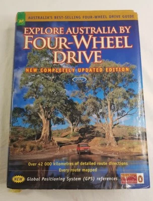 Vintage Explore Australia 4WD Atlas Map Guide 1996 Updated Hardcover Book Travel - Image 1 of 4
