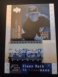 2007 UD Future Stars Jamie Vermilyea AUTOGRAPH Blue Jays - Picture 1 of 2