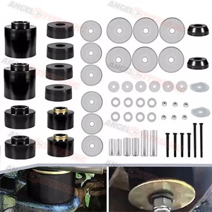 4.4123R Cab Body Mount Bushing Set For 1980-1998 Ford F150 F250 F350 2WD 4WD - Picture 1 of 13