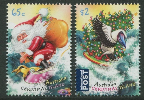 Christmas Island - 2018  Christmas - Complete Set of 2 MNH Cover