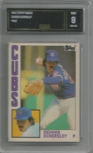 1984 Topps Traded Tiffany Dennis Eckersley #34T 9! - Bild 1 von 1