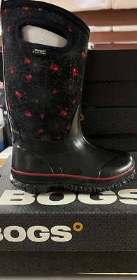 Botas impermeables BOGS clásicas Creepy Crawl niños talla 13 negras/NUEVAS nunca usadas Foto 1 de 2