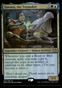 MTG - Tawnos, the Toymaker The Brothers' War #222 seltene Folie LP - Bild 1 von 2