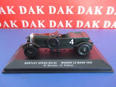 Die cast 1/43 Modellino Auto Bentley Speed Six 24H Le Mans 1930 W. Barnato Ixo - Immagine 1 di 4