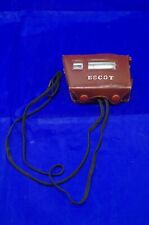 Vintage Escot Movie Meter Light Exposure Meter/ w Case
