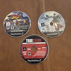 Lot Of 3 Game Ps 2, 1 Jak X Combat Racing, 2- Soul Blade, 3- True Crime, Disc On