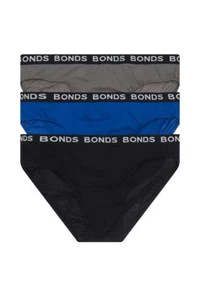 9 x Mens Bonds Hipster Brief Underwear Plus Size Multicoloured - Picture 1 of 4