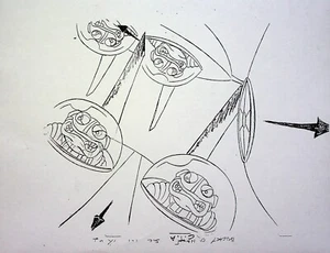 Bucky O'Hare and the Toad Wars TV Series 1991 Production COPY MODEL SHEET Marvel - Picture 1 of 2
