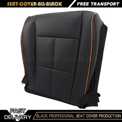 Lincoln Navigator For 2007 2008 2009 2010 Driver Bottom Leather Seat Cover Black - Image 1 of 4