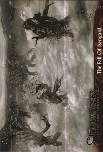 2003 Lord of the Rings The Two Towers Update Non-Sport Card #147 Fall Isengard