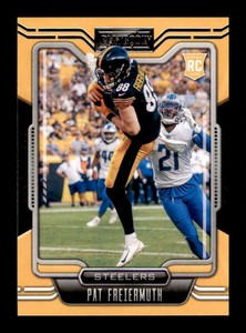 2021 Panini Playbook Pat Freiermuth #117 Rookie RC Pittsburgh Steelers