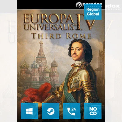 Europa Universalis IV 4 Third Rome DLC für PC Spiel Steam Key Region Free - Bild 1 von 4
