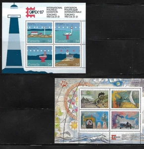 Canada: 2022; 3 Souvenir Sheet of Capex Exhibition + Special FDC, MNH EBCA004 - Picture 1 of 2