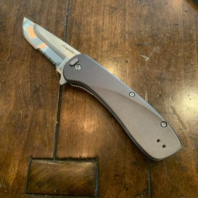 Outdoor Edge Razor VX1 Linerlock A/O Black G10 Folding Pocket Knife VX130A - Image 1 of 4