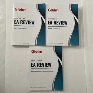 2024 GLEIM EA Enrolled Agent Review Course Part 1, 2 And 3 Book Set - READ DESC. - Bild 1 von 11