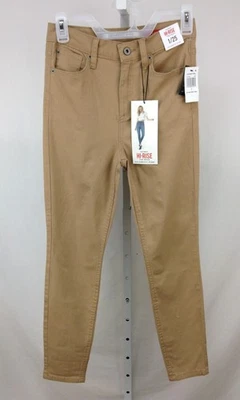 Celeberty Pink Ladies Juniors Khaki High Rise Skinny Pants Sz XS/1/25" Waist NWT - Image 1 of 4