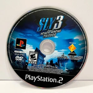 Sly 3: Honor Among Thieves (PlayStation 2 PS2, 2005) - PROBADO, SOLO DISCO - Imagen 1 de 2