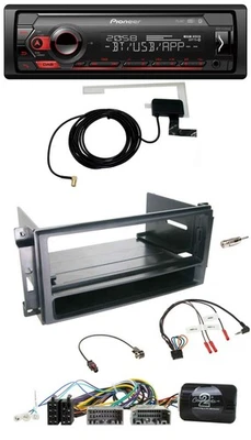 Pioneer DAB USB Lenkrad Bluetooth Autoradio für Chrysler Dodge Jeep - Bild 1 von 4