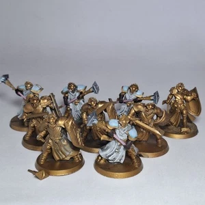9x Sequitors AOS Stormcast Eternals Warhammer Plastic - Foto 1 di 12