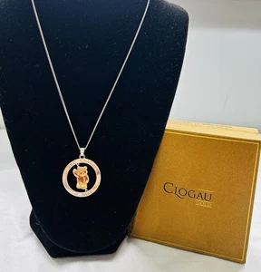 Clogau Children in Need Pudsey Bear Gold and Silver Necklace Ltd Edition - Picture 1 of 6