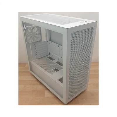 NZXT Gehäuse H7 Flow ATX Midi Tower Hartglas Seitenteil Weiß (Gebraucht) - Bild 1 von 4
