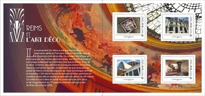 france 2025 Reims et art déco REIMS DECO opera library hall 4v COLLECTOR - Image 1 of 2
