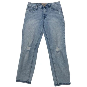 Kut From The Kloth Größe 8 High Rise Fab Ab Crop Jeans Used-Look - Bild 1 von 12