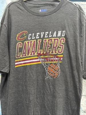 NWOT  Men’s Cleveland Cavaliers NBA  Shirt XL Gray NBA Brand - Image 1 of 4