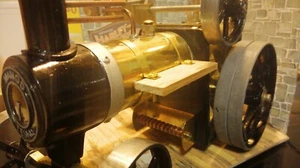 Motor Mamod TE1/TE1A Estante Doble con Bandas para Caldera - Imagen 1 de 8