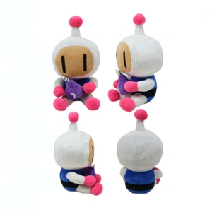 Cosplay Bomberman Jetters Max Plush Toy Soft Stuffed Doll Kids Birthday Gifts - Picture 1 of 12