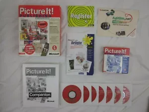 Microsoft Picture It! Publishing Platinum Edition v. 2001 Picture It Computer PC - Picture 1 of 4