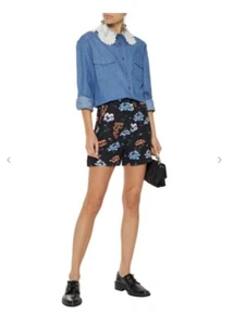 MARKUS LUPFER Printed crepe shorts Size S - Picture 1 of 10