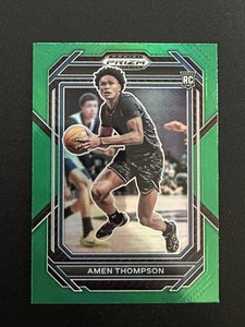 Amen Thompson Green Rookie 2023 Panini Prizm Draft Picks Basketball #4