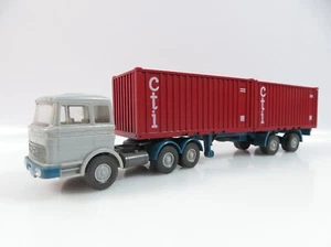 1:87 Wiking Mercedes Benz Container Sattelzug Cti #A486 - Bild 1 von 7