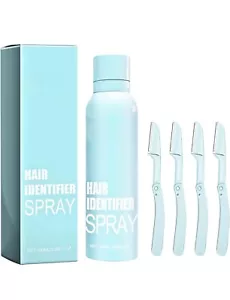 Hair Identifier Spray for Face Shaving Skin Dermaplaning Hair Beard Removal Blue - Picture 1 of 7