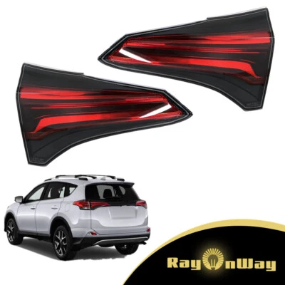 For 2016 2017 Toyota RAV4 Pair Inner Driver&Passenger Side Tail Lamps Lights - Image 1 of 4