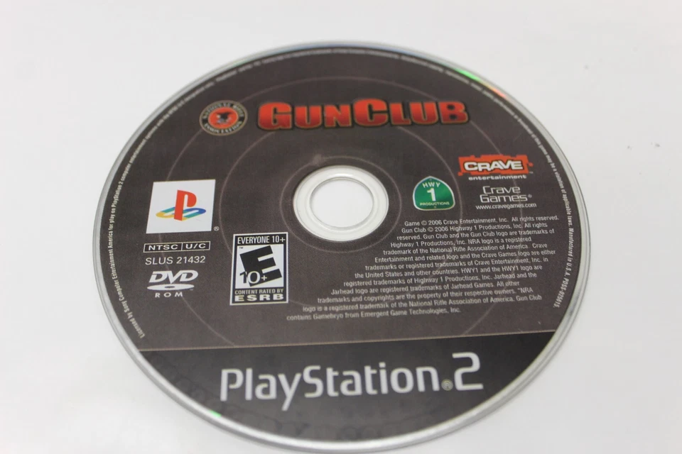 NRA Gun Club (PS2, 2006) Disc Only - Image 1 of 1