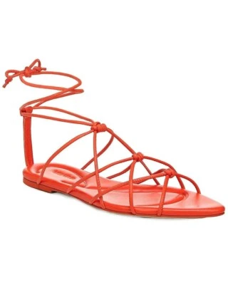 NIB Vince Kenna Women's Knotted Leather Gladiator Sandal Size 9.5 M (MSRP $280) - Image 1 of 4