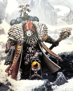 Wolf Priest NO BOX Space Wolves Armee Box Set Warhammer 40K Marines Chaplain - Bild 1 von 3