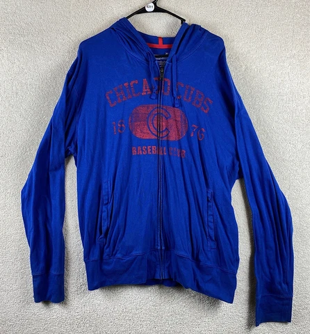 Chicago Cubs Pullover MLB Blue Nike Size XL Sweatshirt Jacket Size Extra Large Cover