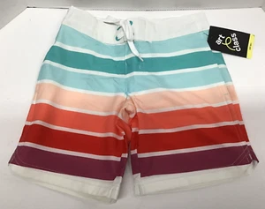 Art Class Boys Size 6 Striped Swim Shorts - Picture 1 of 5
