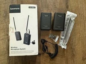 Saramonic SR-WM4C VHF Kamera-Halterung kabelloses Omni Lavalier Mikrofonsystem - Bild 1 von 4