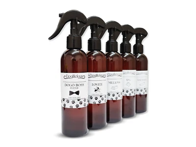 FRESH PET Designer Dog Cologne Perfume 250ml Spray Bottle Dogilicious Spray