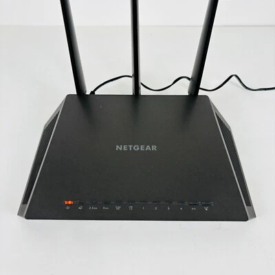 Netgear Nighthawk AC1900 Smart WiFi Router R6900 with Power Cord Ex. Condition - Image 1 of 4
