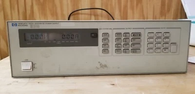 HP 6621A System DC Power Supply #1 Powers Up No Errors! - Image 1 of 3