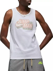 NWT Men's Jordan Jumpman Graphic Tank Top - Black, White - Various Sizes - Picture 1 of 12